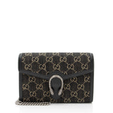 Gucci GG Denim Dionysus Chain Wallet (SHF-Y4jnLT)