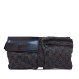 Gucci GG Denim Double Pocket Belt Bag (9qTC5e)