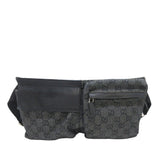 Gucci GG Denim Double Pocket Belt Bag (7wlRCP)