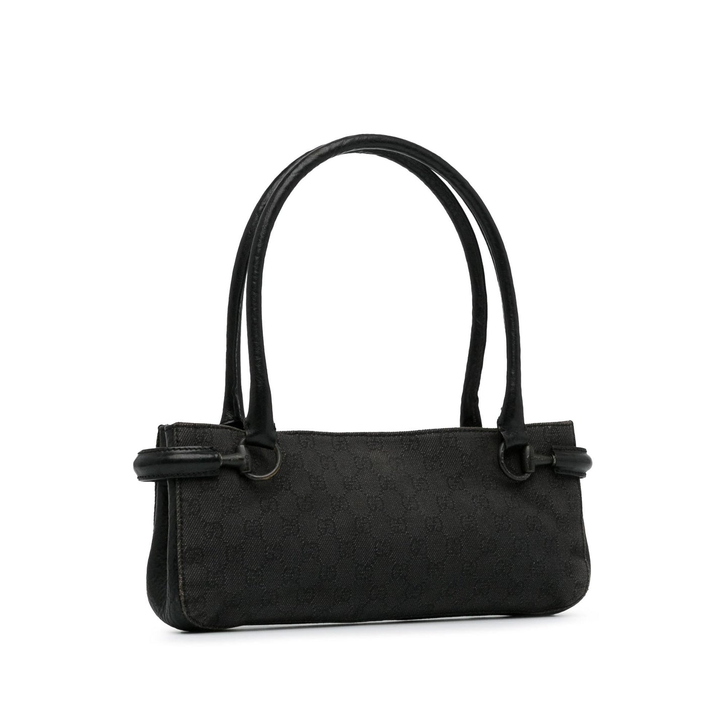 Gucci GG Denim Horsebit Shoulder Bag (ZaOqO1)
