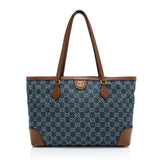 Gucci GG Denim Ophidia Medium Tote (SHF-DAKiQf)