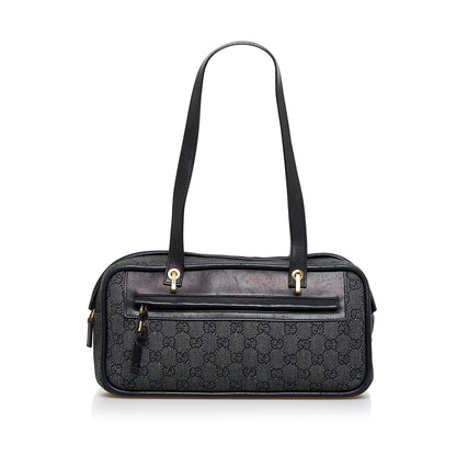 Gucci GG Denim Shoulder Bag (PBERuM)