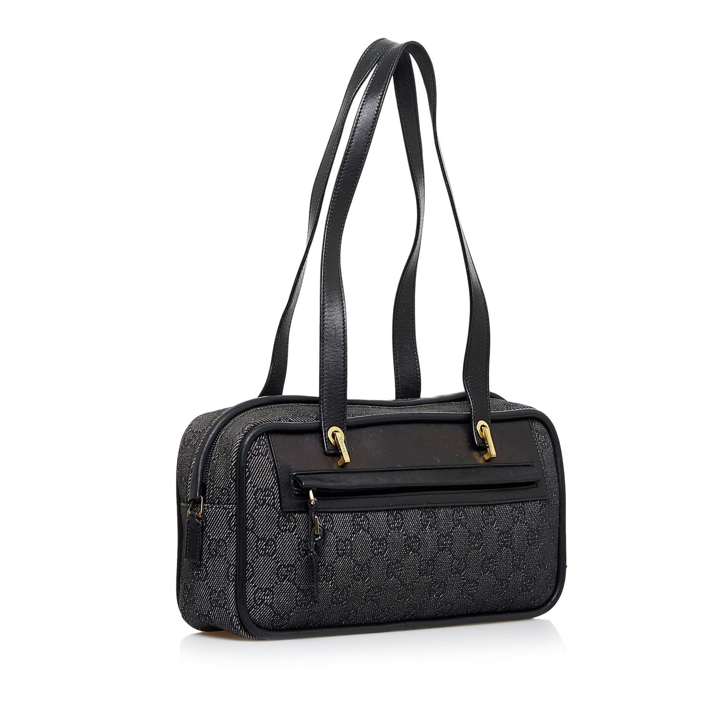 Gucci GG Denim Shoulder Bag (PBERuM)