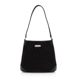 Gucci GG Denim Shoulder Bag (SHF-mP1GGZ)