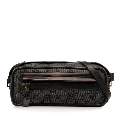 Gucci GG Denim Shoulder Bag (T2x2kb)