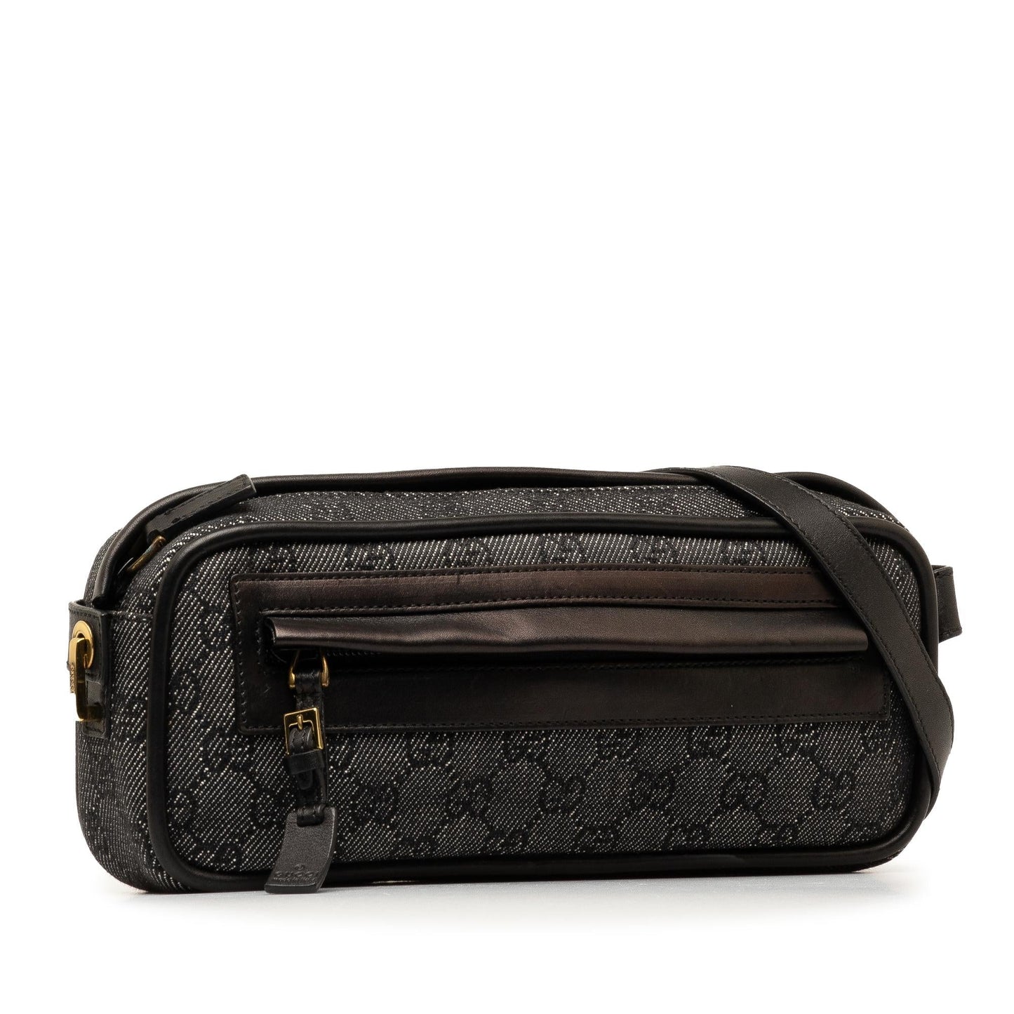 Gucci GG Denim Shoulder Bag (T2x2kb)