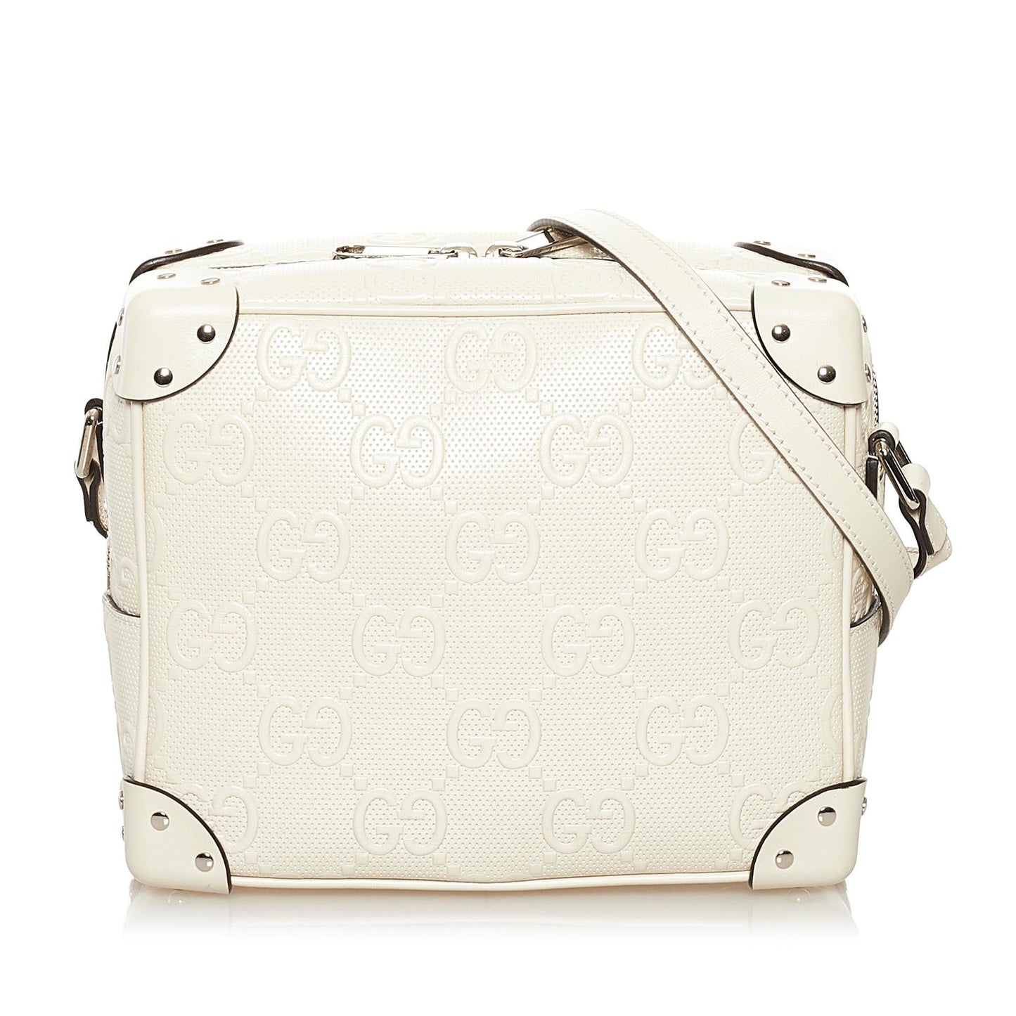 Gucci GG Embossed Perforated Square Bag (35081)