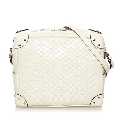 Gucci GG Embossed Perforated Square Bag (35081)