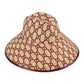 GUCCI GG EMBROIDERED RAFFIA HAT