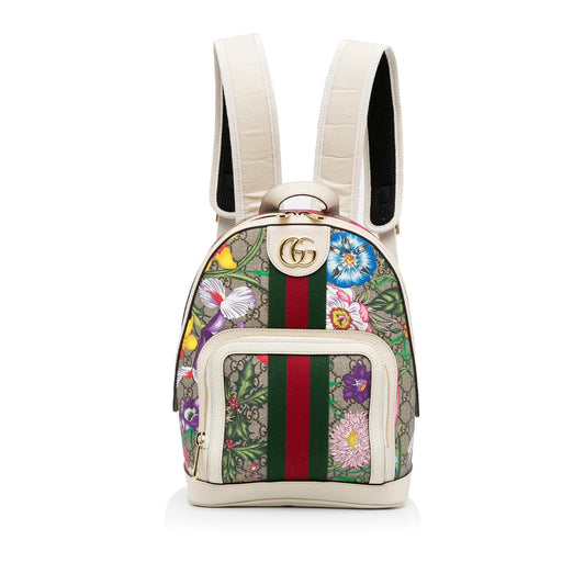 Gucci GG Flora Ophidia Backpack (7SqT0f)