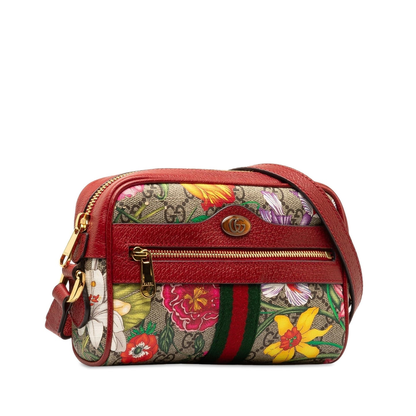 Gucci GG Flora Ophidia Crossbody (Pl8fXx)