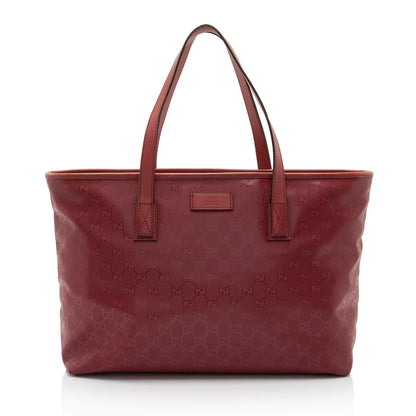 Gucci GG Imprime Medium Tote (SHF-6dfyKy)