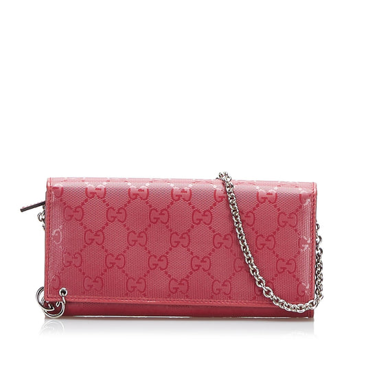Gucci GG Imprime Wallet On Chain (clxtl4)
