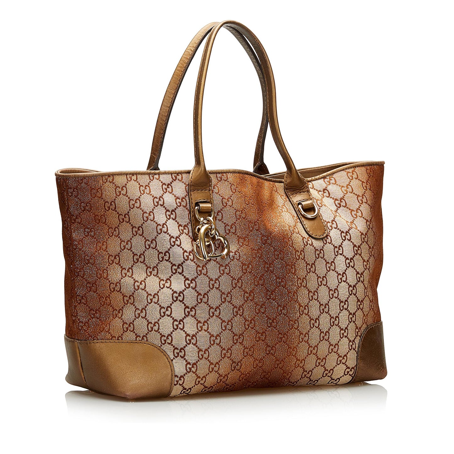 Gucci GG Lurex Heartbit Tote (35722)