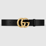 GUCCI GG MARMONT CALFSKIN LEATHER BELT