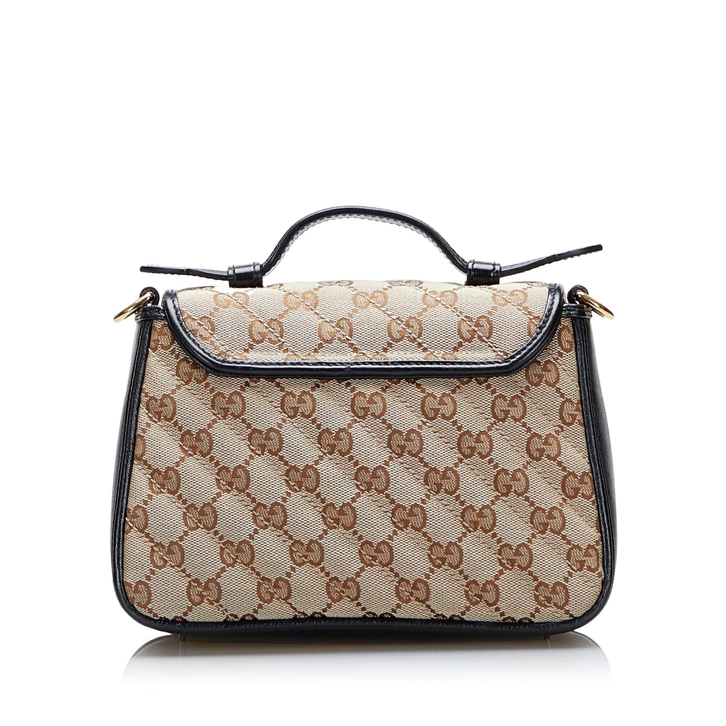 Gucci GG Marmont Canvas Satchel (vWcX1V)