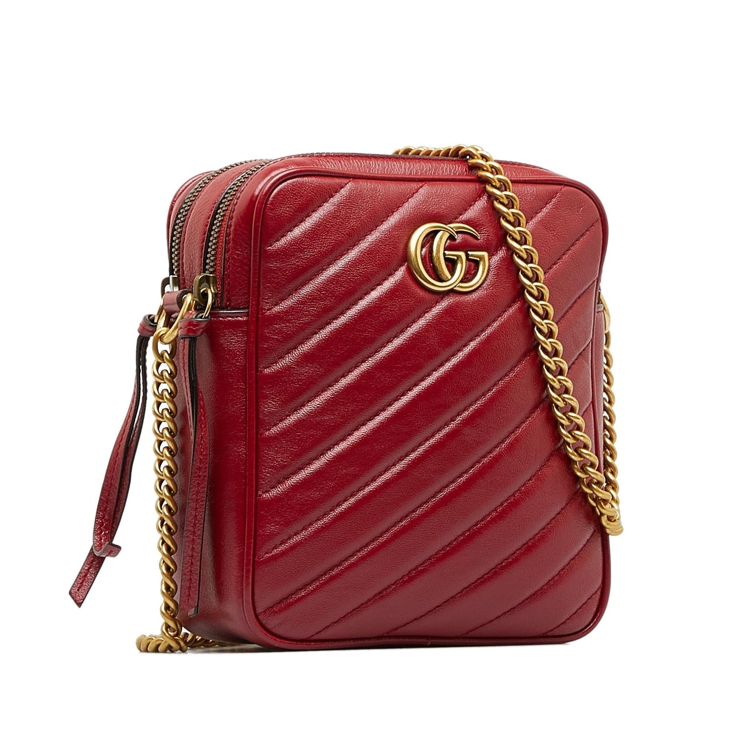 Gucci GG Marmont Double Zip Camera Bag (mClmnU)