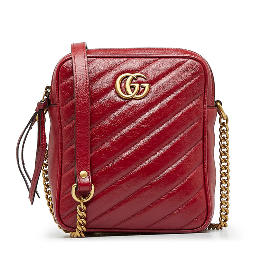 Gucci GG Marmont Double Zip Camera Bag (B9hwew)