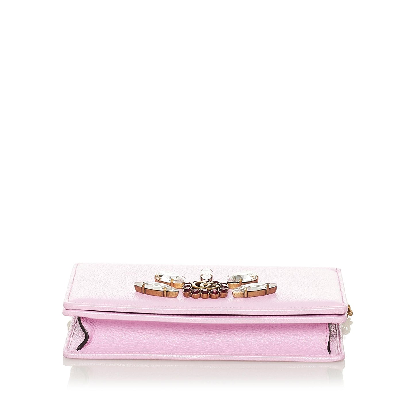 Gucci GG Marmont Embellished Wallet On Chain (34352)