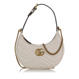 Gucci GG Marmont Half Moon Shaped Mini Bag (2ogQz6)