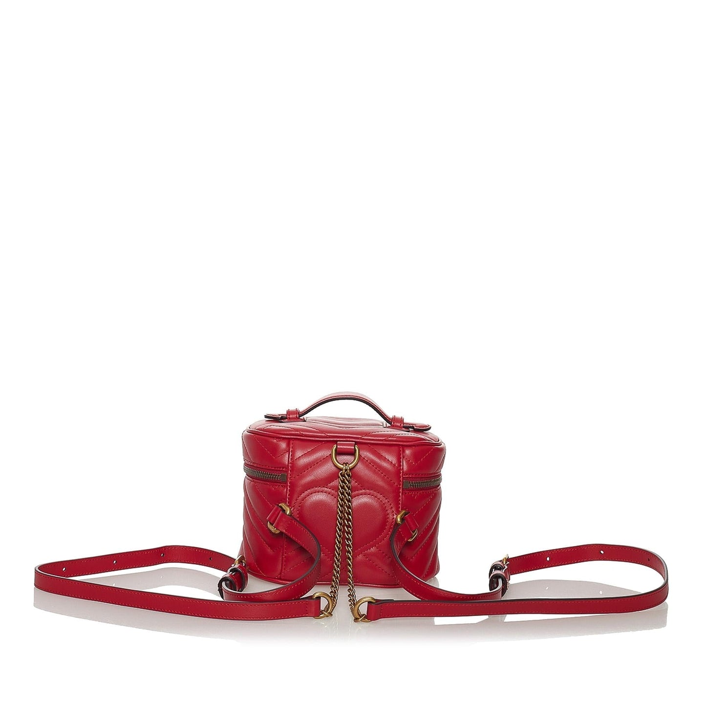 Gucci GG Marmont Leather Round Backpack (31325)
