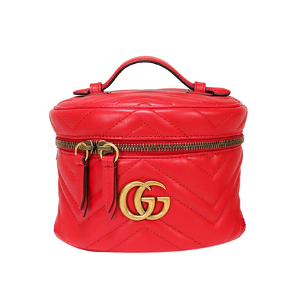 Gucci GG Marmont Leather Round Backpack (33104)