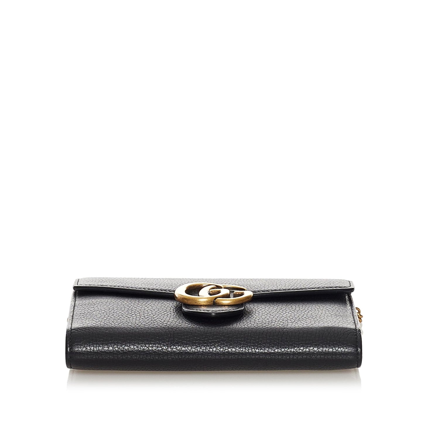 Gucci GG Marmont Leather Wallet on Chain (33733)