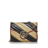 Gucci GG Marmont Leather Wallet on Chain (33741)