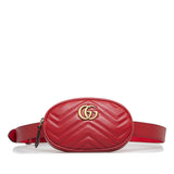 Gucci GG Marmont Matelasse Belt Bag (rueAua)
