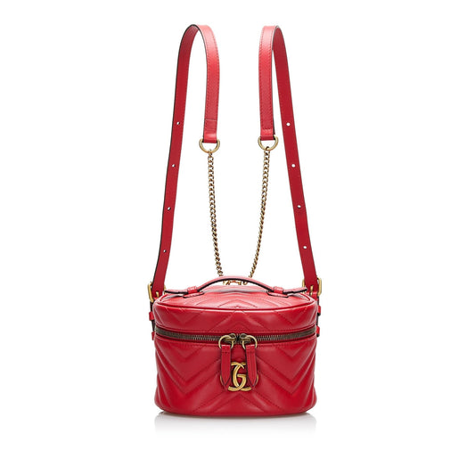 Gucci GG Marmont Round Backpack (4Vb8t5)