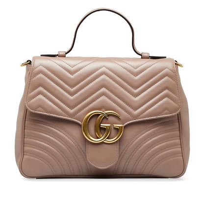 Gucci GG Marmont Satchel (Sn4OAl)