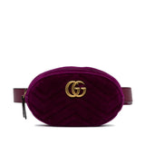 Gucci GG Marmont Velvet Belt Bag (NELUgw)