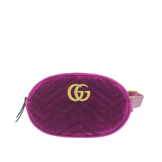 Gucci GG Marmont Velvet Belt Bag (OGdEfS)