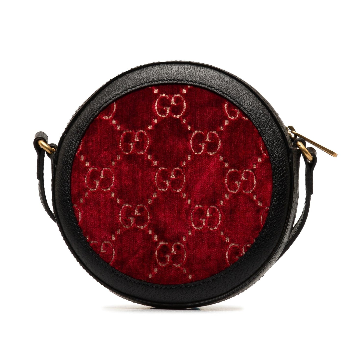 Gucci GG Marmont Velvet Round Crossbody (ReSuV0)