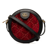 Gucci GG Marmont Velvet Round Crossbody (ReSuV0)