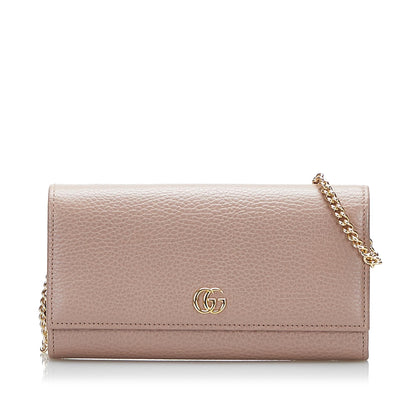 Gucci GG Marmont Wallet On Chain (pVuxwu)