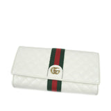 Gucci   GG Marmont Web Long Wallet