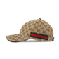GUCCI GG Supreme Logo Monogram Baseball Cap
