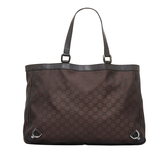 Gucci GG Nylon Abbey D-Ring Tote (AlBqMB)