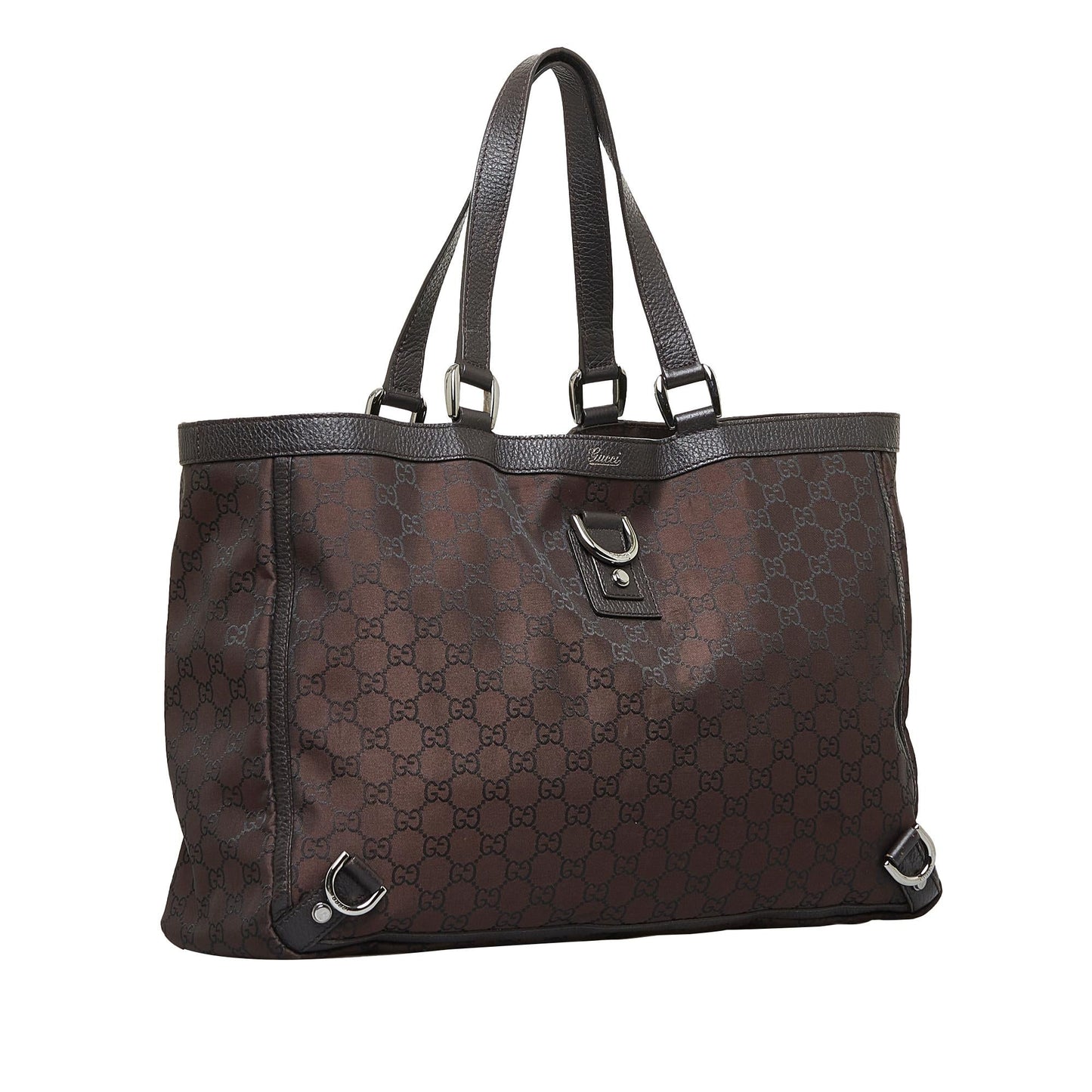 Gucci GG Nylon Abbey D-Ring Tote (AlBqMB)