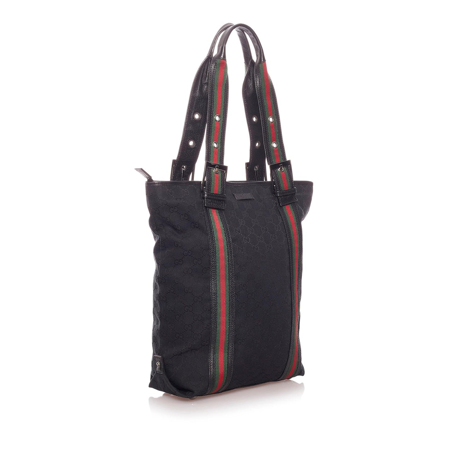 Gucci GG Nylon Web Tote Bag (SHG-29033)