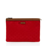 Gucci GG Nylon Zip Pouch (SHF-bnkYTZ)