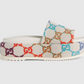 GUCCI GG PLATFORM CANVAS SLIDES