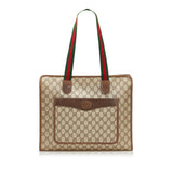 Gucci GG Plus Sherry Line Tote (35265)