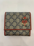 Gucci   GG Plus Tattoo Hearts And Roses Wallet