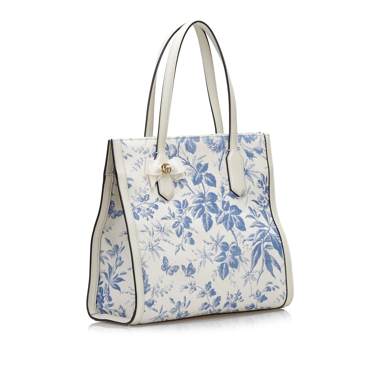 Gucci GG Ribbon Herbarium Tote (Lst5EU)