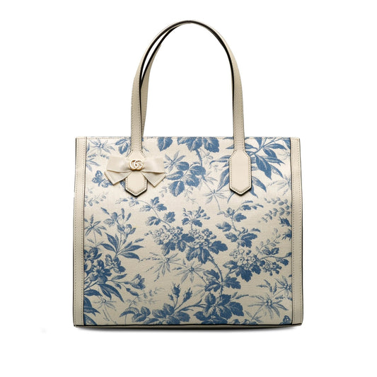 Gucci GG Ribbon Herbarium Tote (Y61akz)