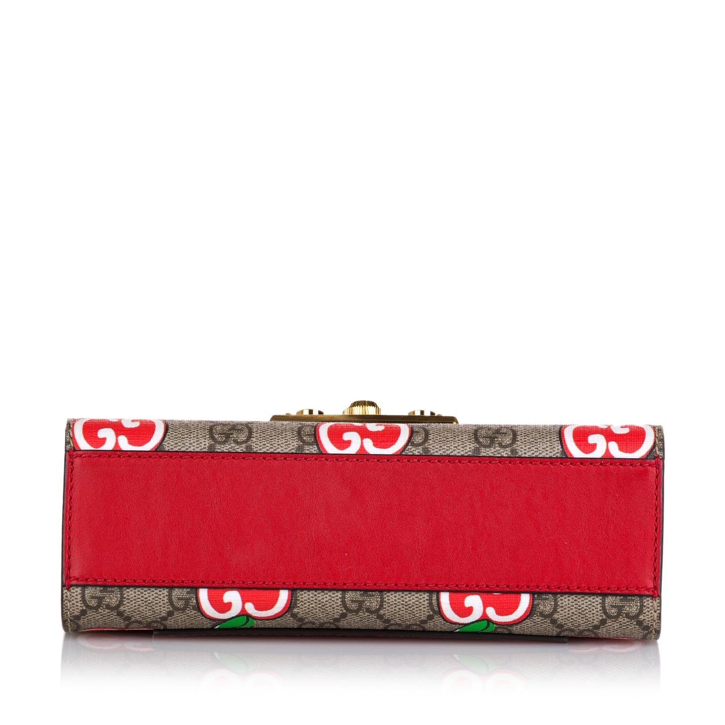Gucci GG Supreme Apple Padlock Shoulder Bag (35947)