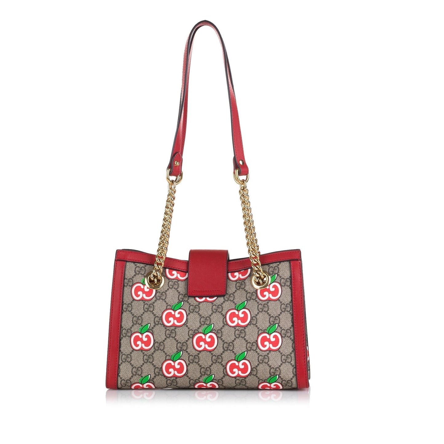 Gucci GG Supreme Apple Padlock Tote (iVKYxI)