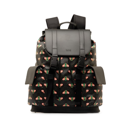 Gucci GG Supreme Bestiary Bee Backpack (RTlQ8e)